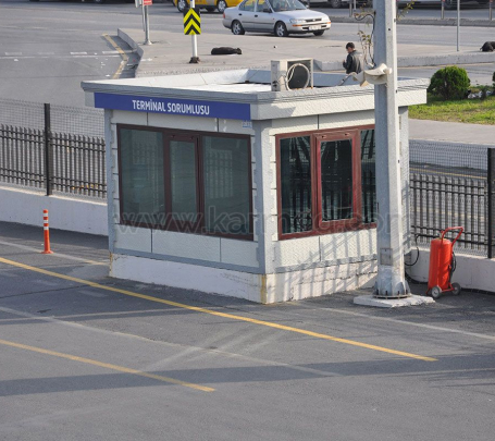 Airport Security Booth