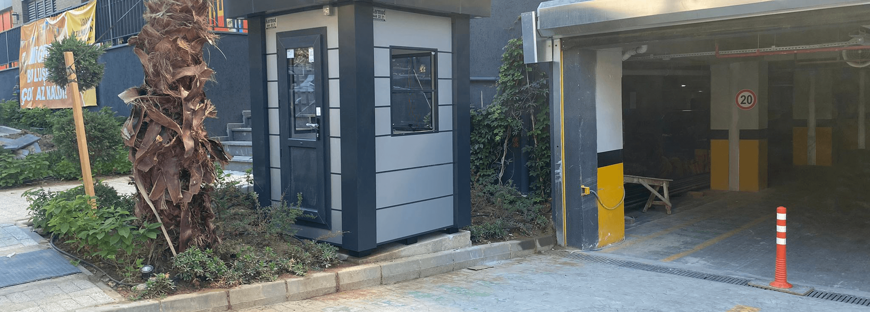 Cashier Booths for Parking