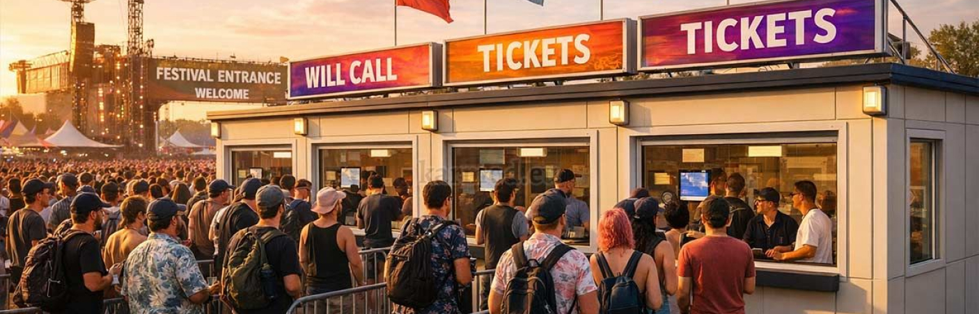 Designing Ticket Booths for Festivals and Fairgrounds
