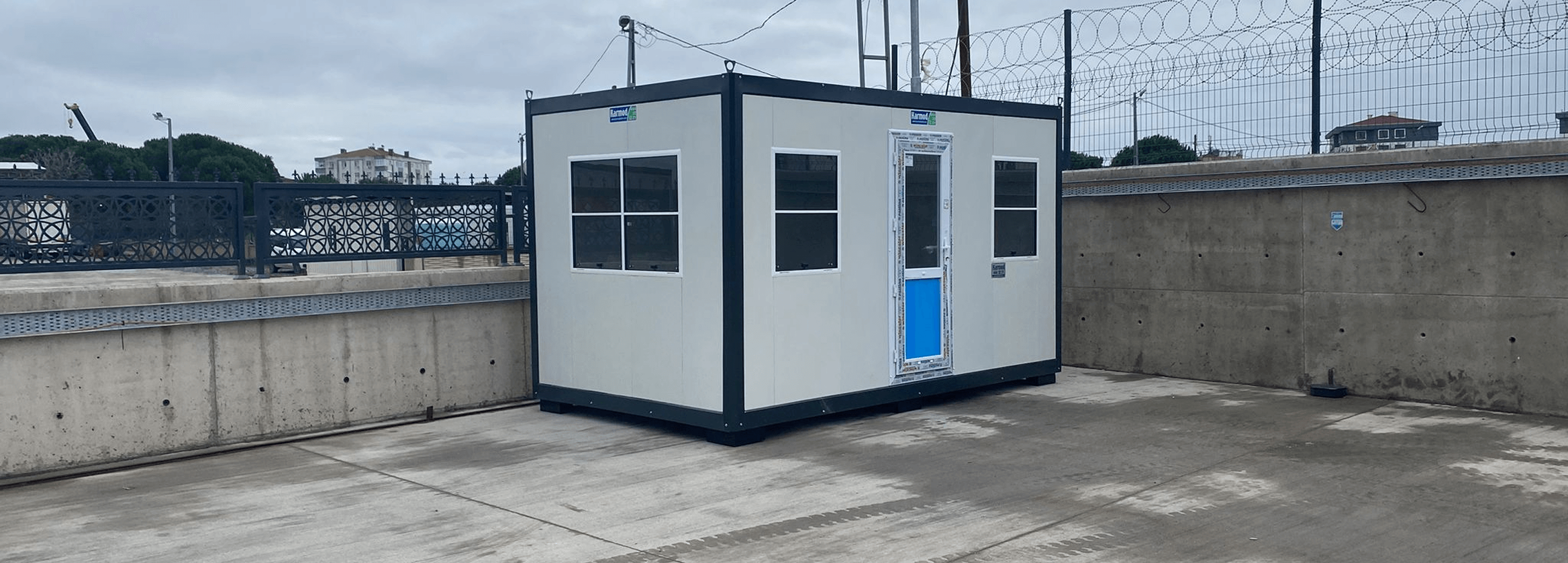 Portable Toilet Kiosk