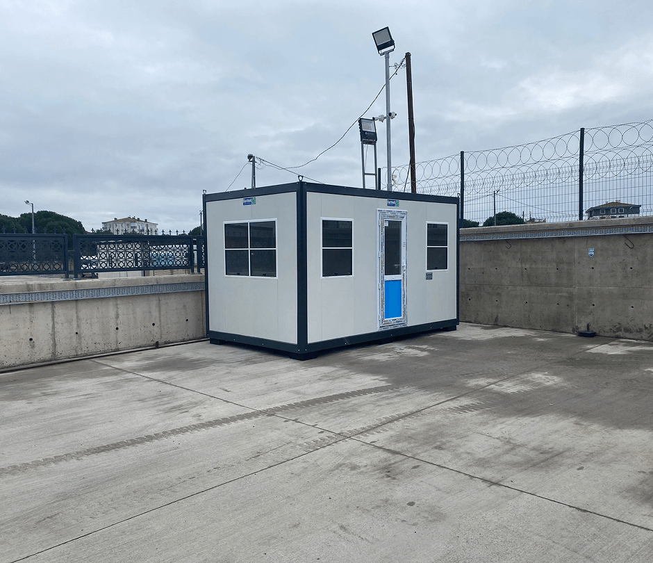Portable Toilet Kiosk