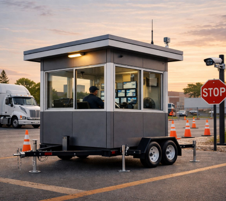 Shopping Mall Security Booth