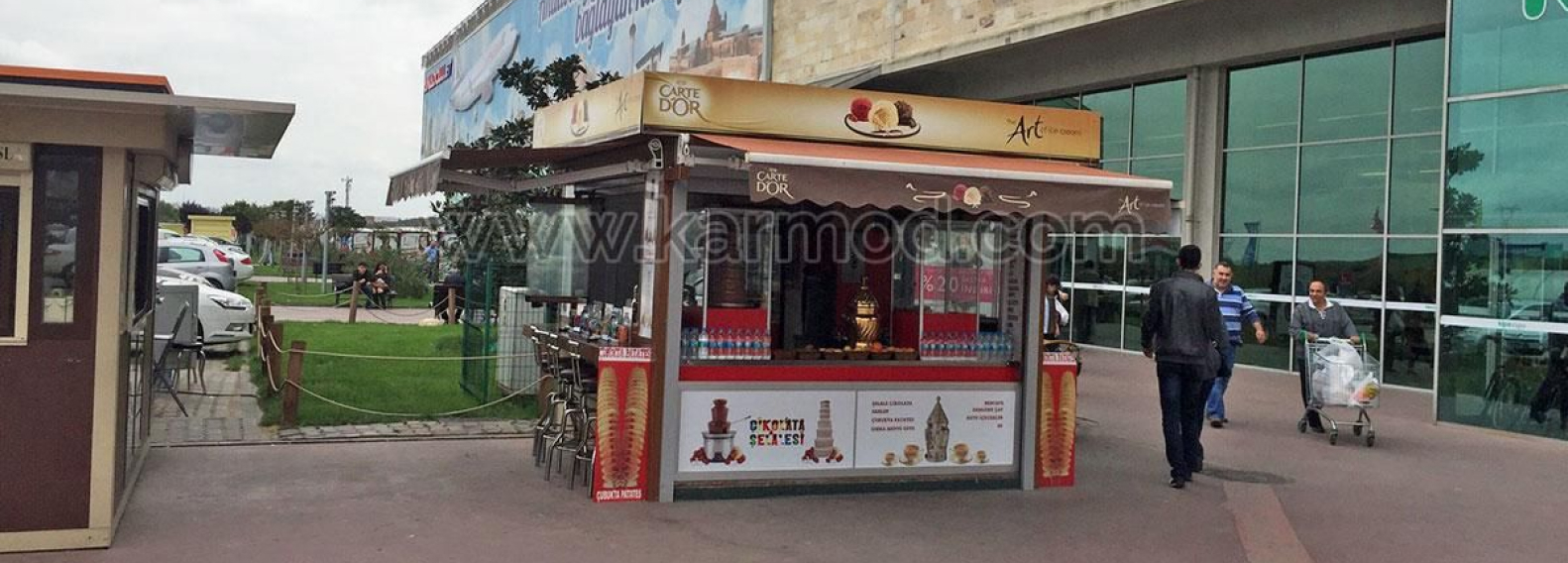 Shopping Mall Security Kiosk