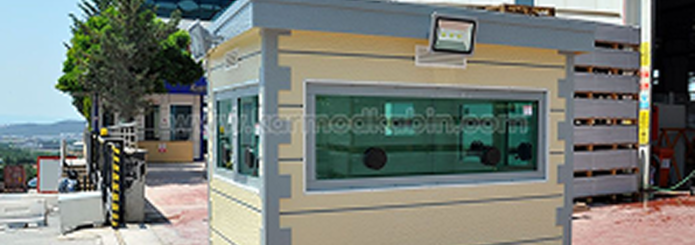 Karmod Armored security cabin in Peru