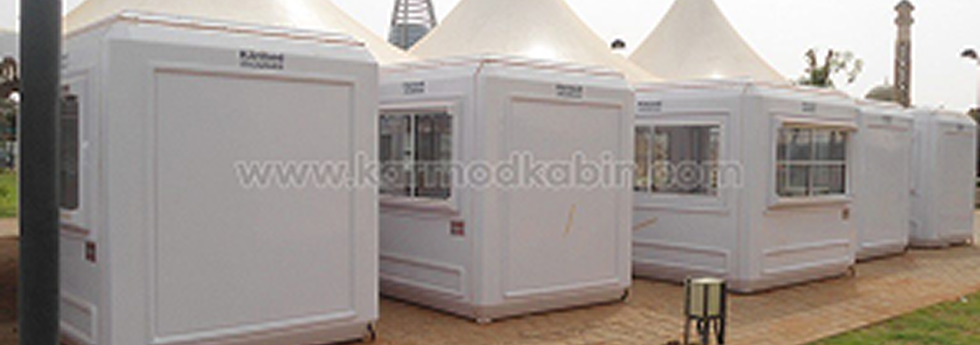 We established a Bazaar in Sudan with our cabins