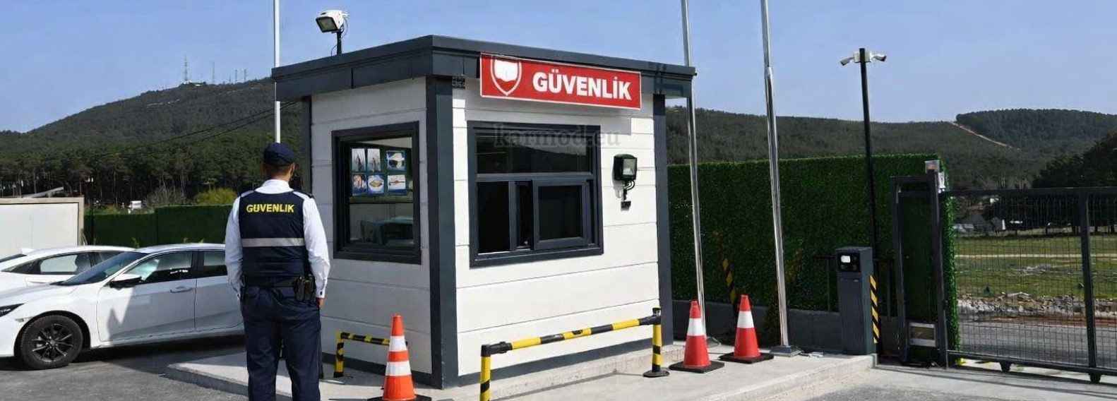 Warehouse Security Booth